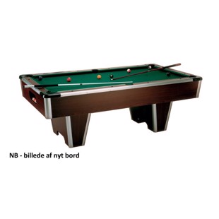 7 fods Sardi Eagle poolbillard - BRUGT