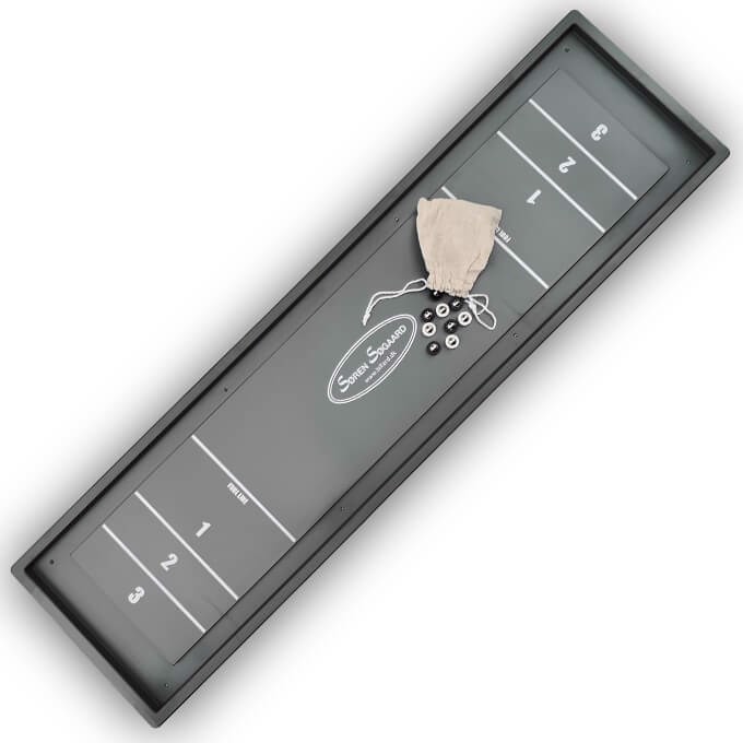 Søgaard shuffleboard i grå til spillet shuffleball