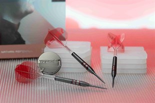 Nathan Aspinall 95K 95% SP, steeltip dartpile fra Target