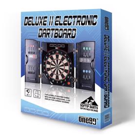 One80 Deluxe II elektronisk dartskive i skab