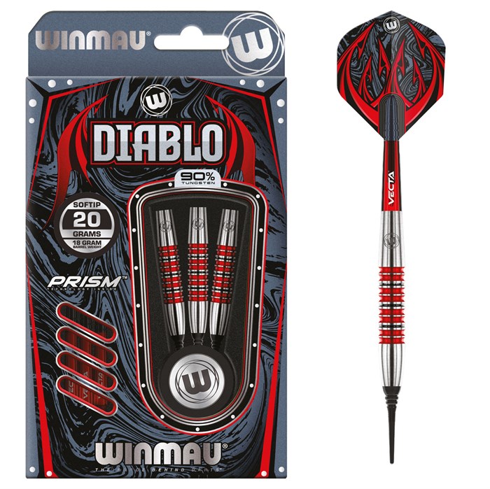 Diablo Softip 90 % NT 20 gram fra Winmau