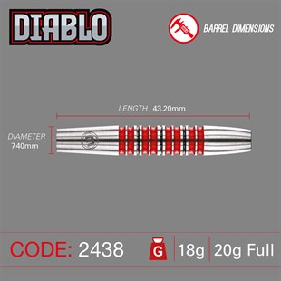 Diablo Softip 90 % NT 20 gram fra Winmau