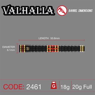 Valhalla Softip 90 % NT 20 gram fra Winmau