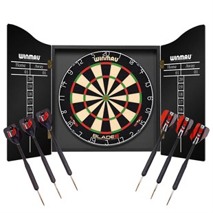 Blade 6 Homesæt Plus - dartskab, blade 6 og pile