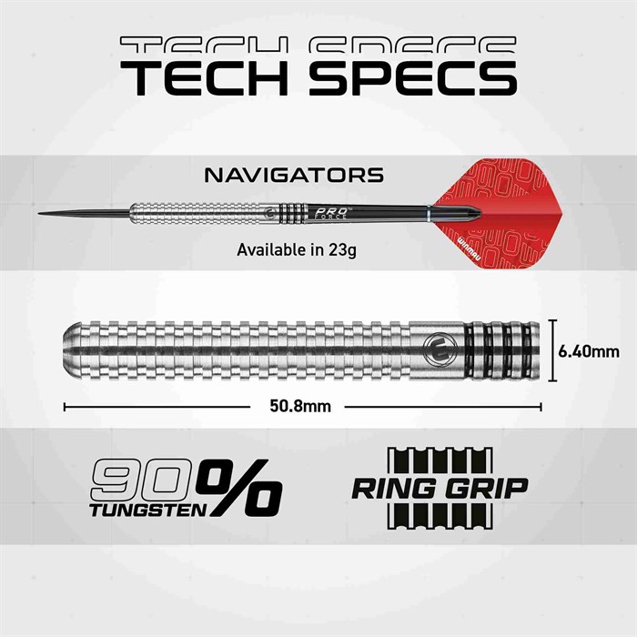 Winmau Blade 360 Surround sæt - Blade 360 skive, surround & 2 sæt NT-pile