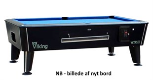 7 fods WIK Viking sort poolbillard - BRUGT