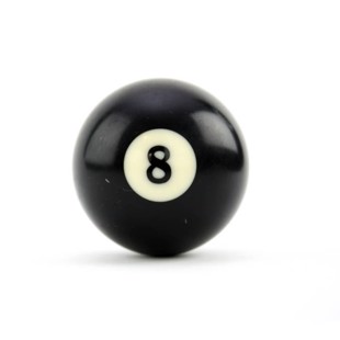 8-ball løs poolbal, 57,2 mm