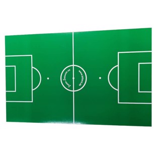 Spilleflade i karton t/Roberto bordfodbold 110 x 69,5 cm