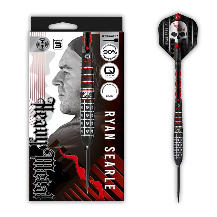 Ryan Searle 90% NT Series 3 steeltip dartpile fra Harrows