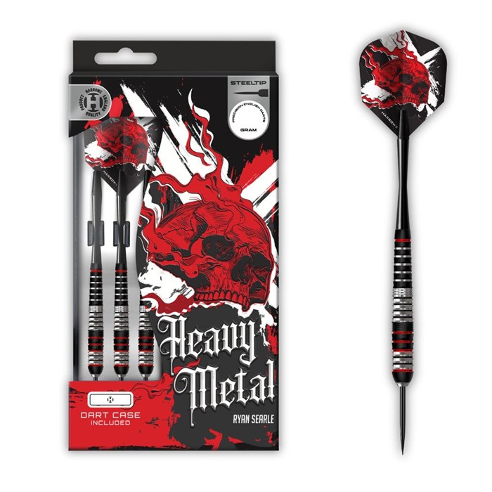 HEAVY METAL steeltip dartpile fra Harrows