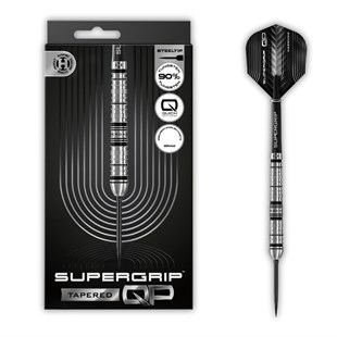 SUPERGRIP QP Tapered 90% NT series 4 steeltip dartpile fra Harrows
