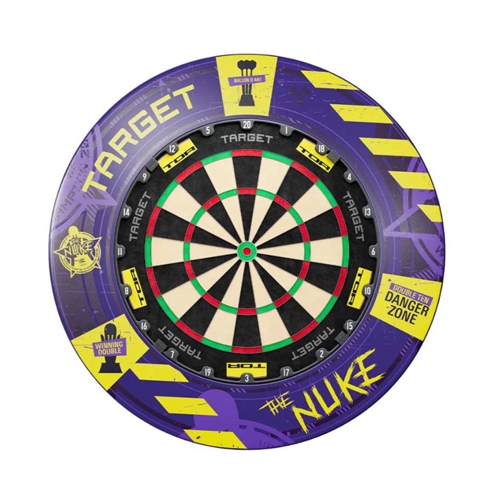 Luke Littler World Champion Edition Dartboard and Surround