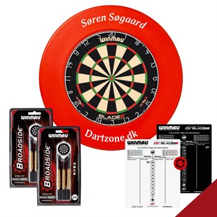 Pro dartpakke - skive, pile, ring, m.m.