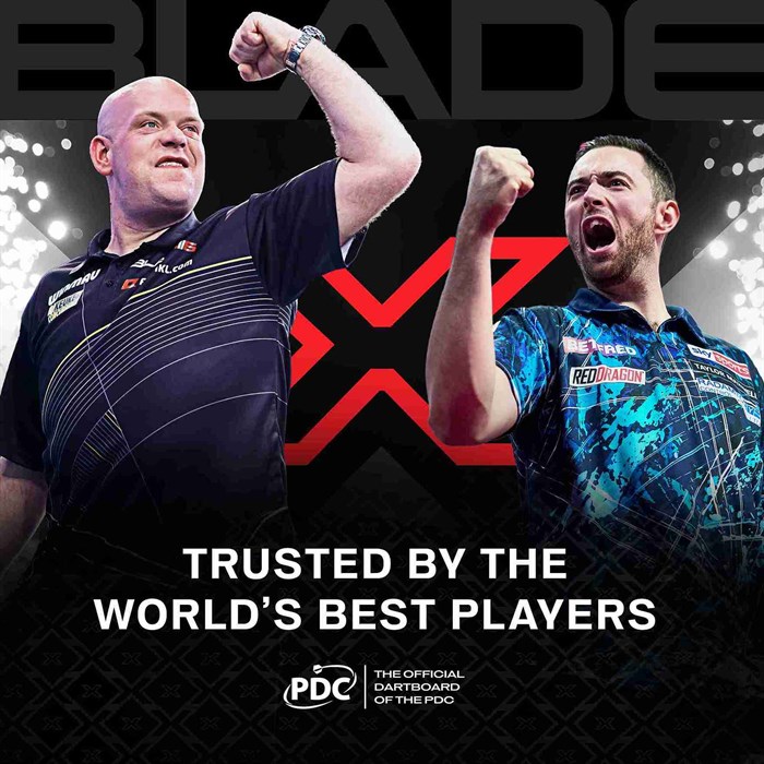 Winmau Blade X Pro Core - Official PDC dartskive fra Winmau