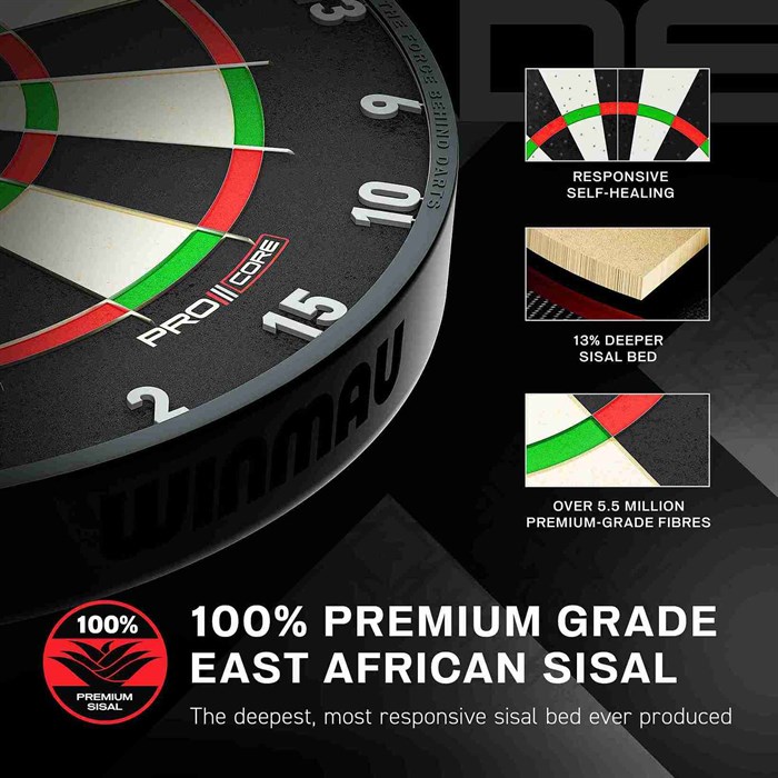 Winmau Blade X Pro Core - Official PDC dartskive fra Winmau